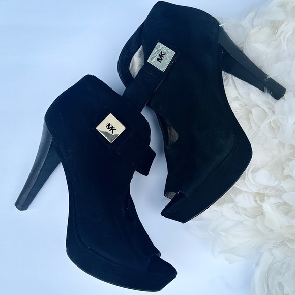 MICHAEL Michael Kors open toe ankle boots/heels - Picture 6 of 6